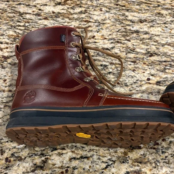 Pendleton waterproof Brown Leather Men's Boots - Picture 4 of 8